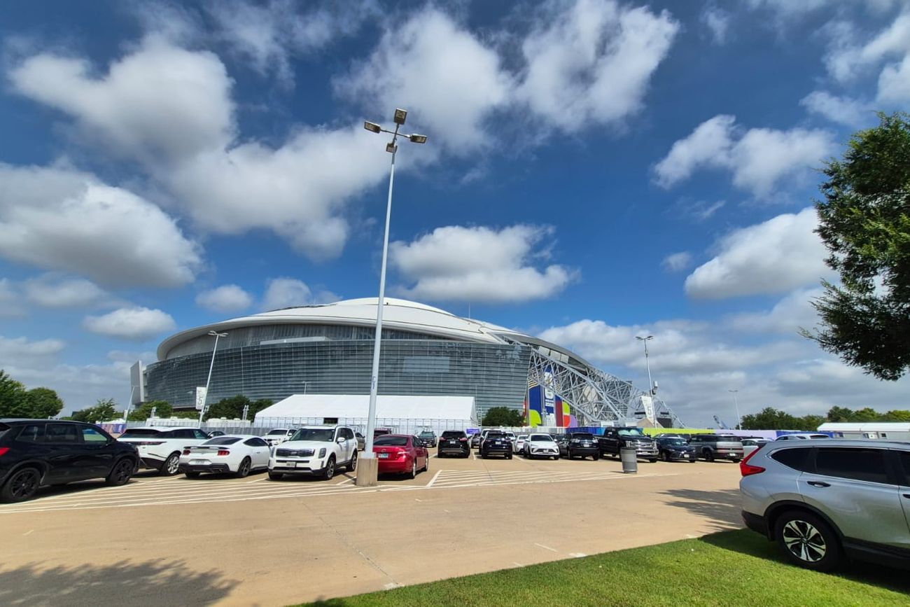 El estadio en Dallas donde jugará Argentina.