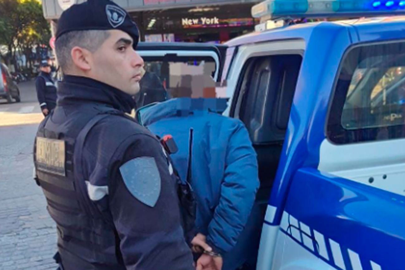 Uno de los detenidos. (Policía)