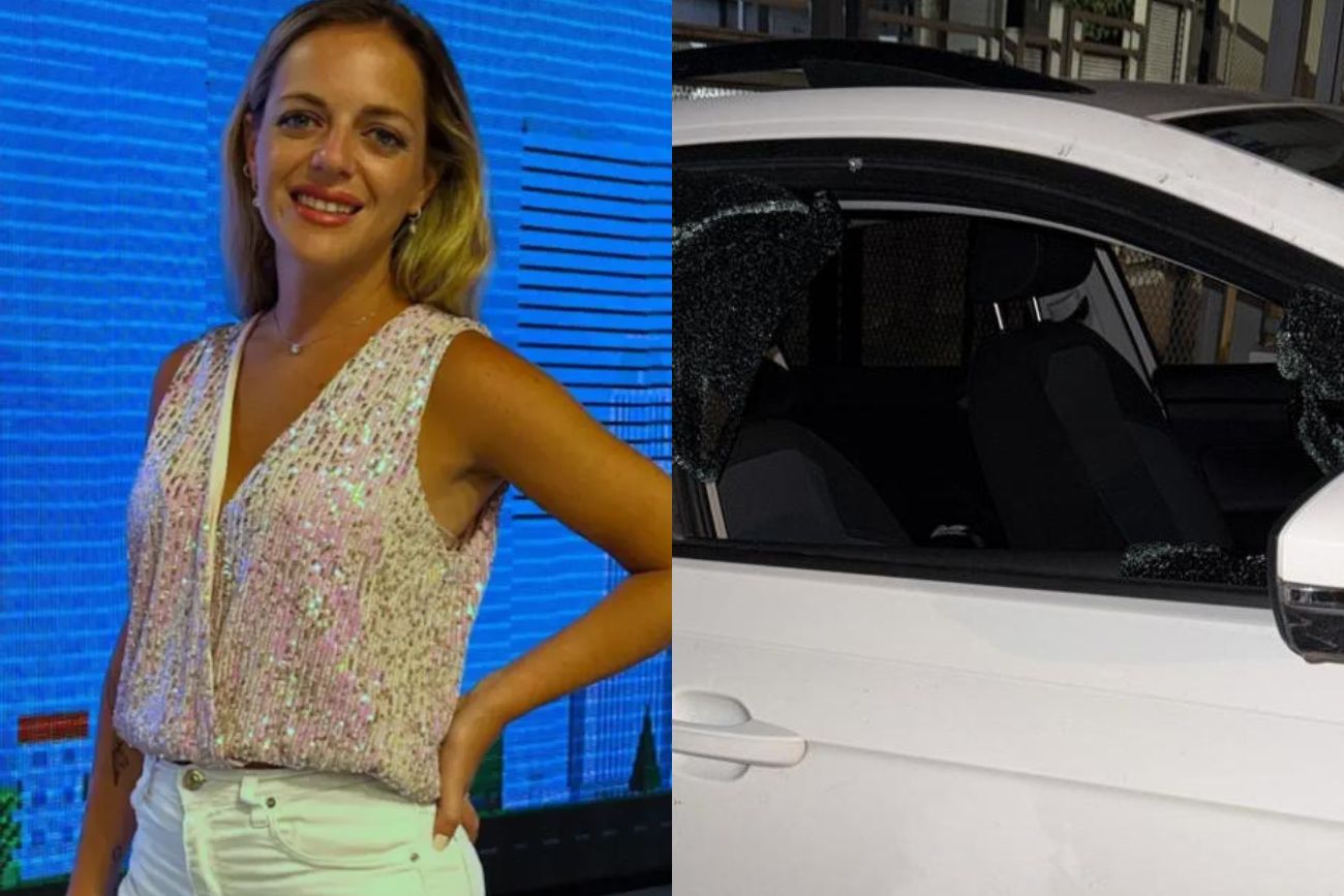 Carolina Biedermann sufrió un robo en semáforo de Córdoba.