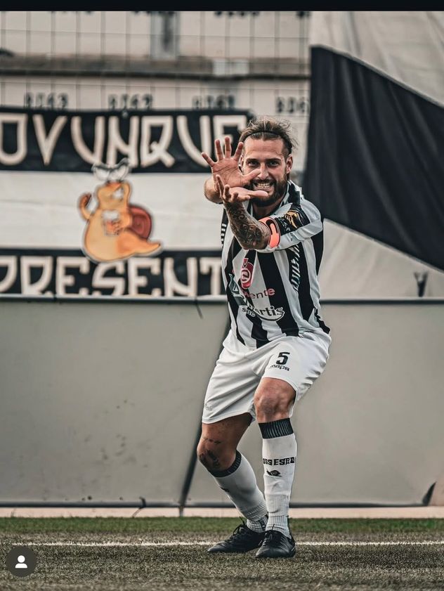 Diego Di Pietro, jugador cordobés y fanático de Belgrano.