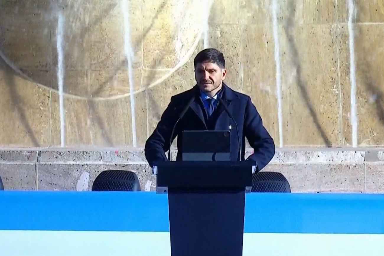 Maximiliano Pullaro, gobernador de Santa Fe. 