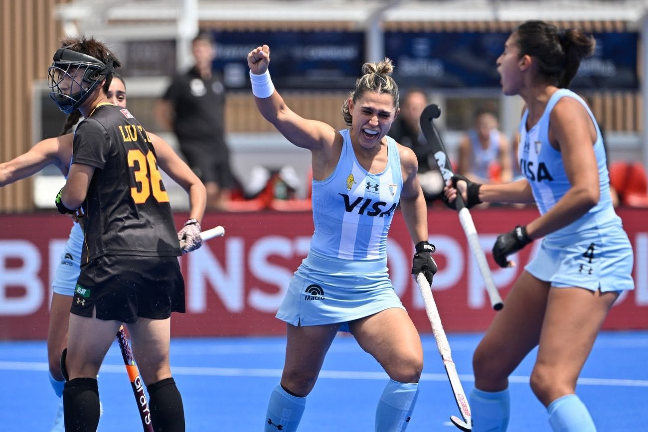 Gorzelany le dio el triunfo a Las Leonas.