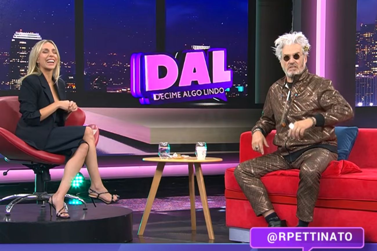 Tamara Pettinato entrevistó a Roberto en "Decime algo lindo".