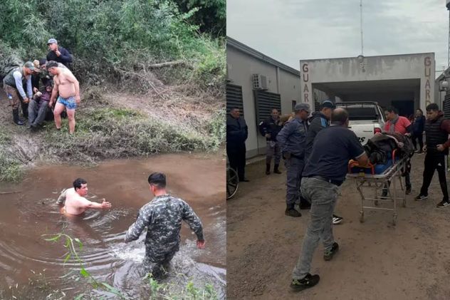 Sobrevivió 19 días en el monte chaqueño comiendo pasto y tomando agua del río.