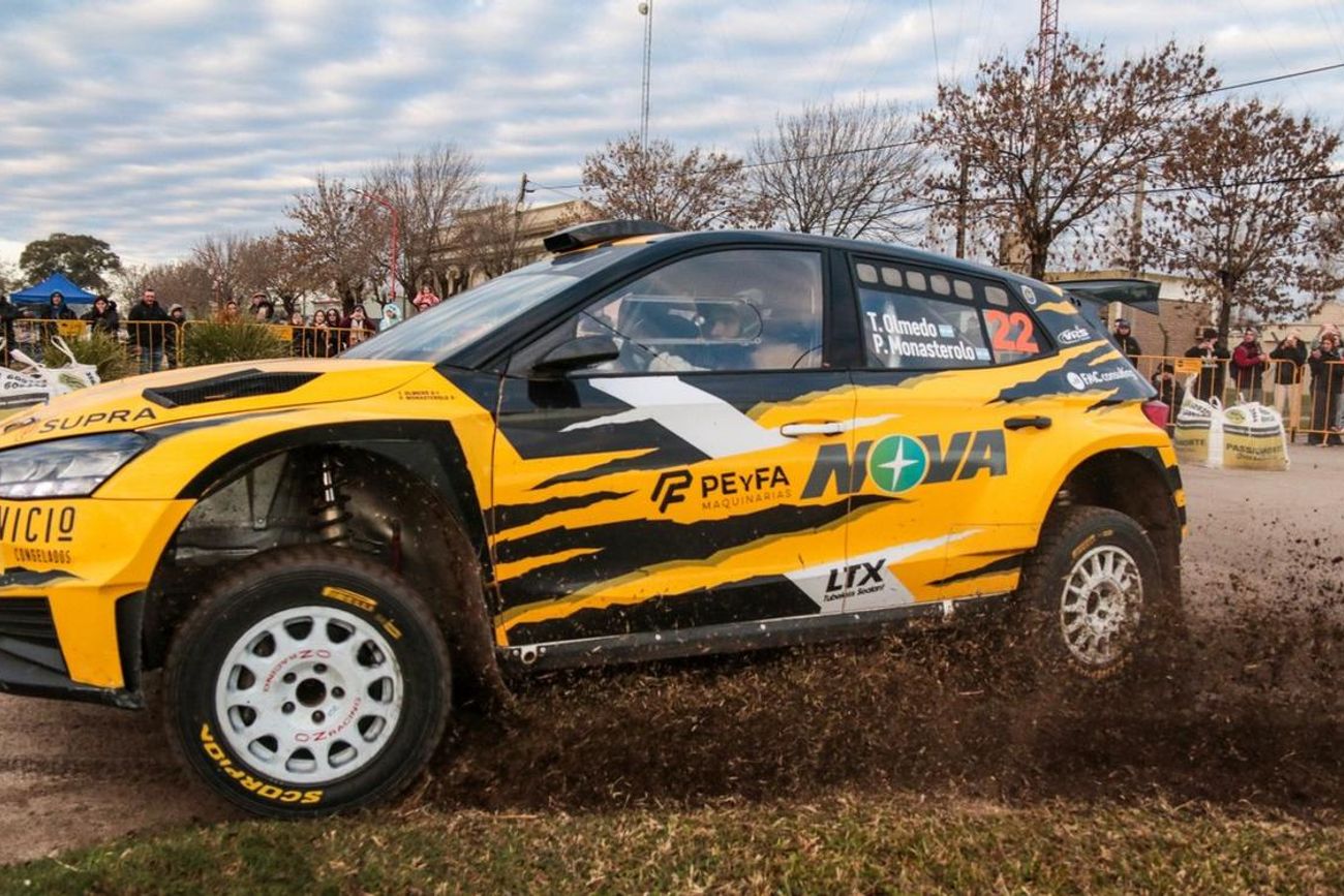 Gran triunfo de Tomás Olmedo en el Rally de San Francisco, que lo ubican entre los mejores pilotos de la especialidad.