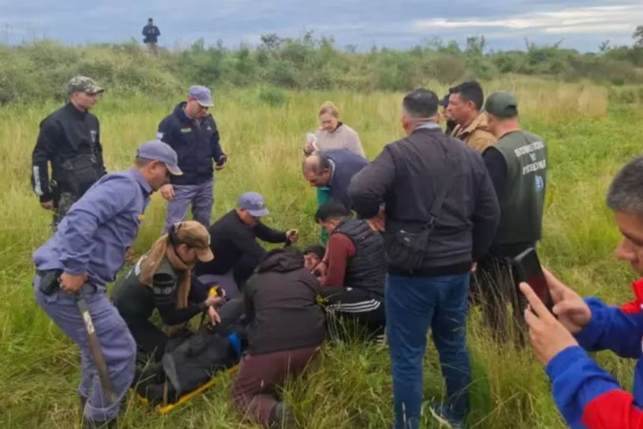 Sobrevivió 19 días en el monte chaqueño comiendo pasto y tomando agua del río.