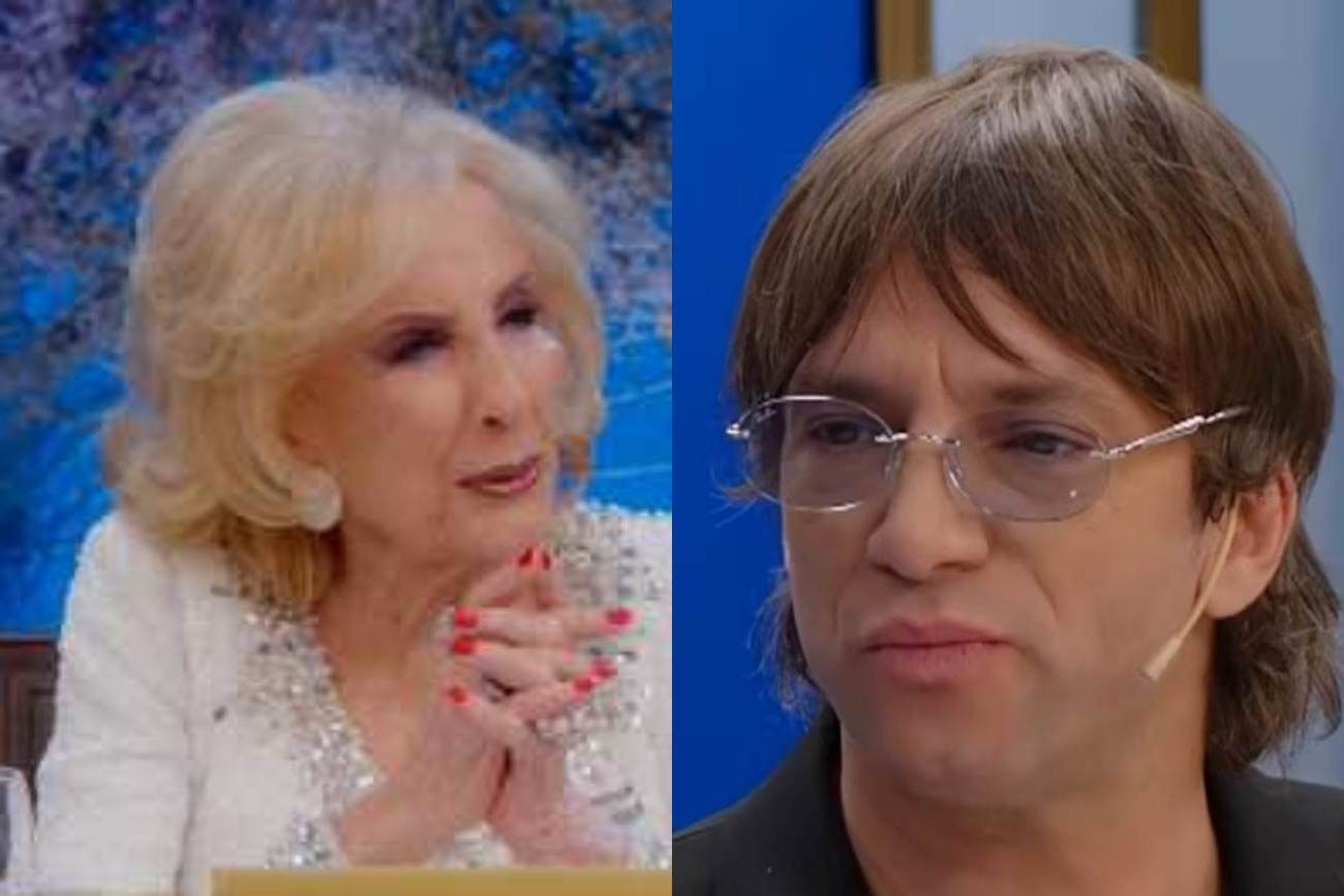 Mirtha Legrand y Joaquín Levinton, entretenedores natos. (El Trece)