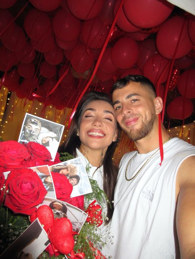 María Becerra festejó San Valentin con J Rei: "Gracias Dios por cruzar en mi camino al mejor hombre que puede existir"