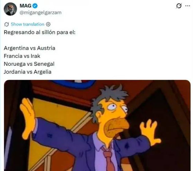 Los mejores memes de Messi y Argentina vs. Austria.