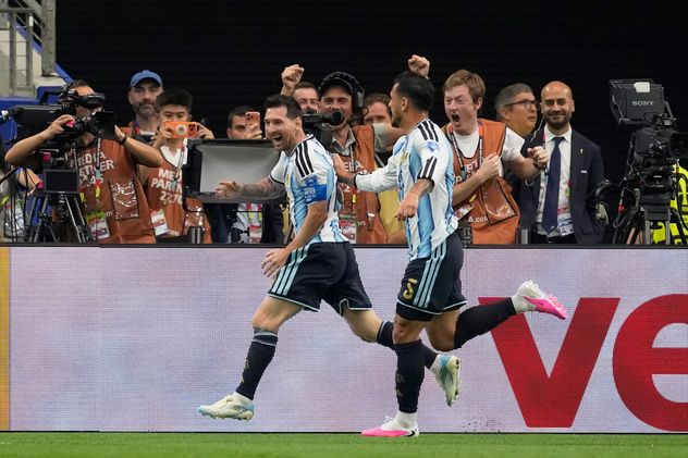 Lionel Messi anotó el segundo tanto de Argentina ante Austria. El capitán marcó todos los goles de la selección en la Copa del Mundo 2026. (AP)