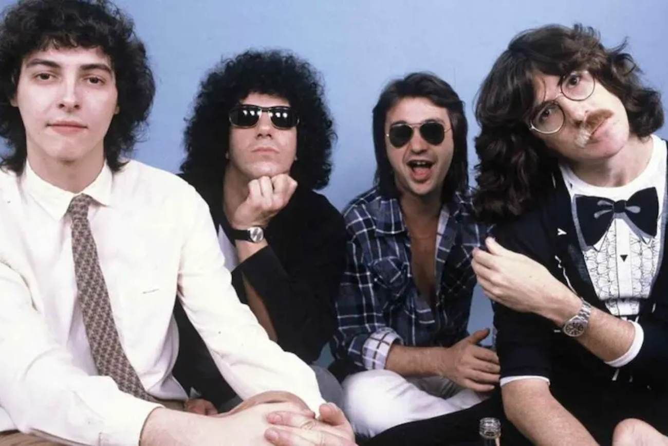 Serú Girán, también conocidos como "Los Beatles argentinos". (Fotografía de Andy Cherniavsky cedida por Penguin Random House)