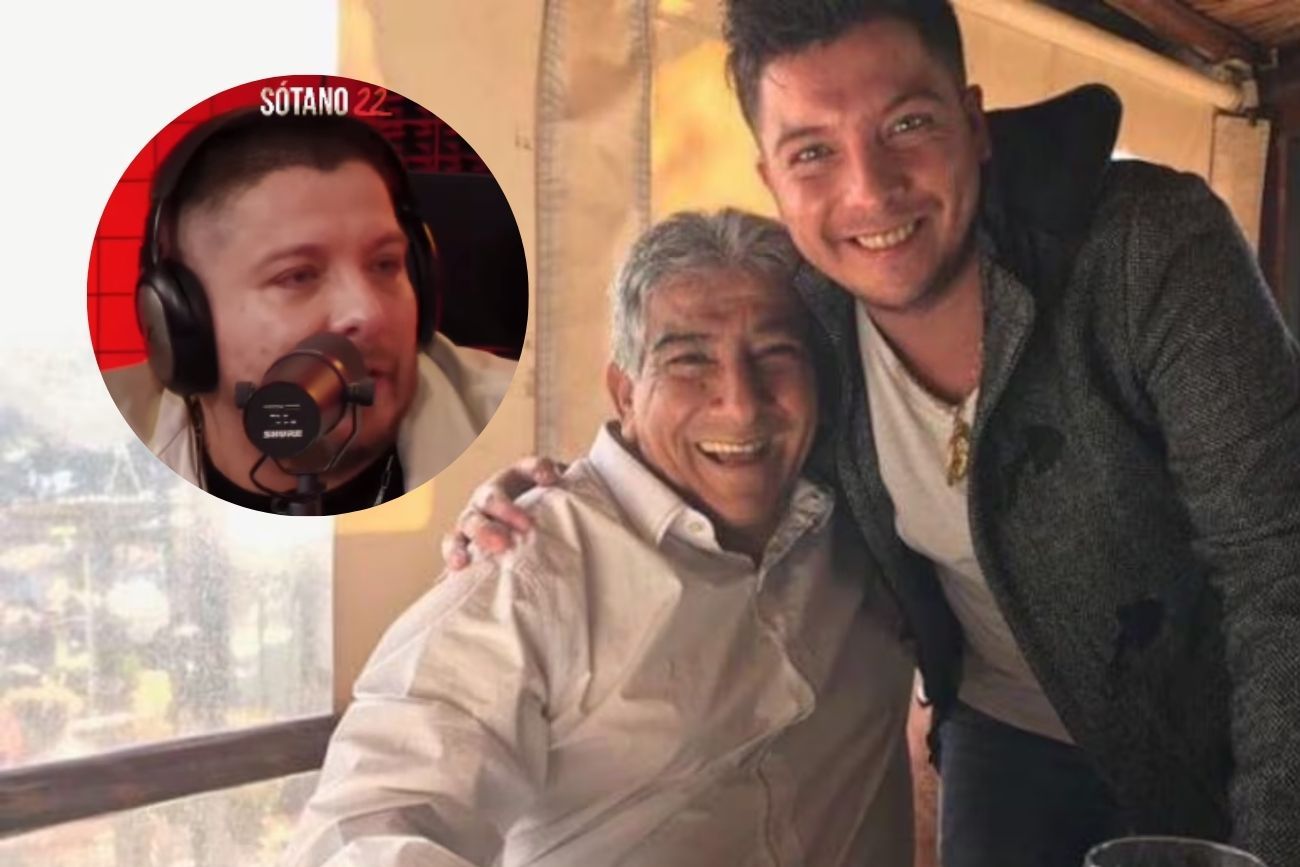 Damián Córdoba lloró con un regalo que le hizo acordar a su papá: Voy a continuar su legado (Collage web)