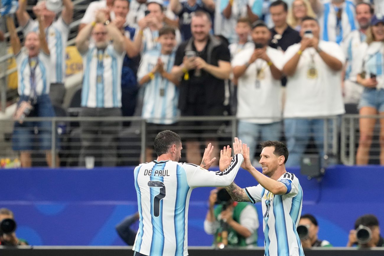 La experiencia de la gente es ver el Messi con experiencia