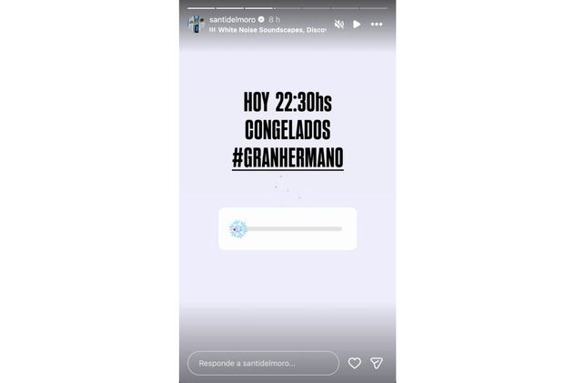 Santiago del Moro anunció el "congelados".