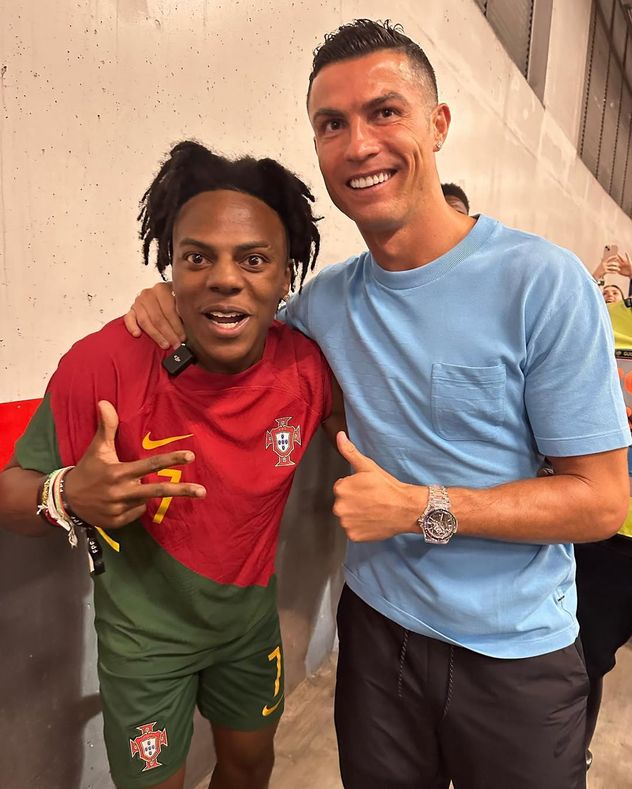 Speed con Cristiano Ronaldo en 2023