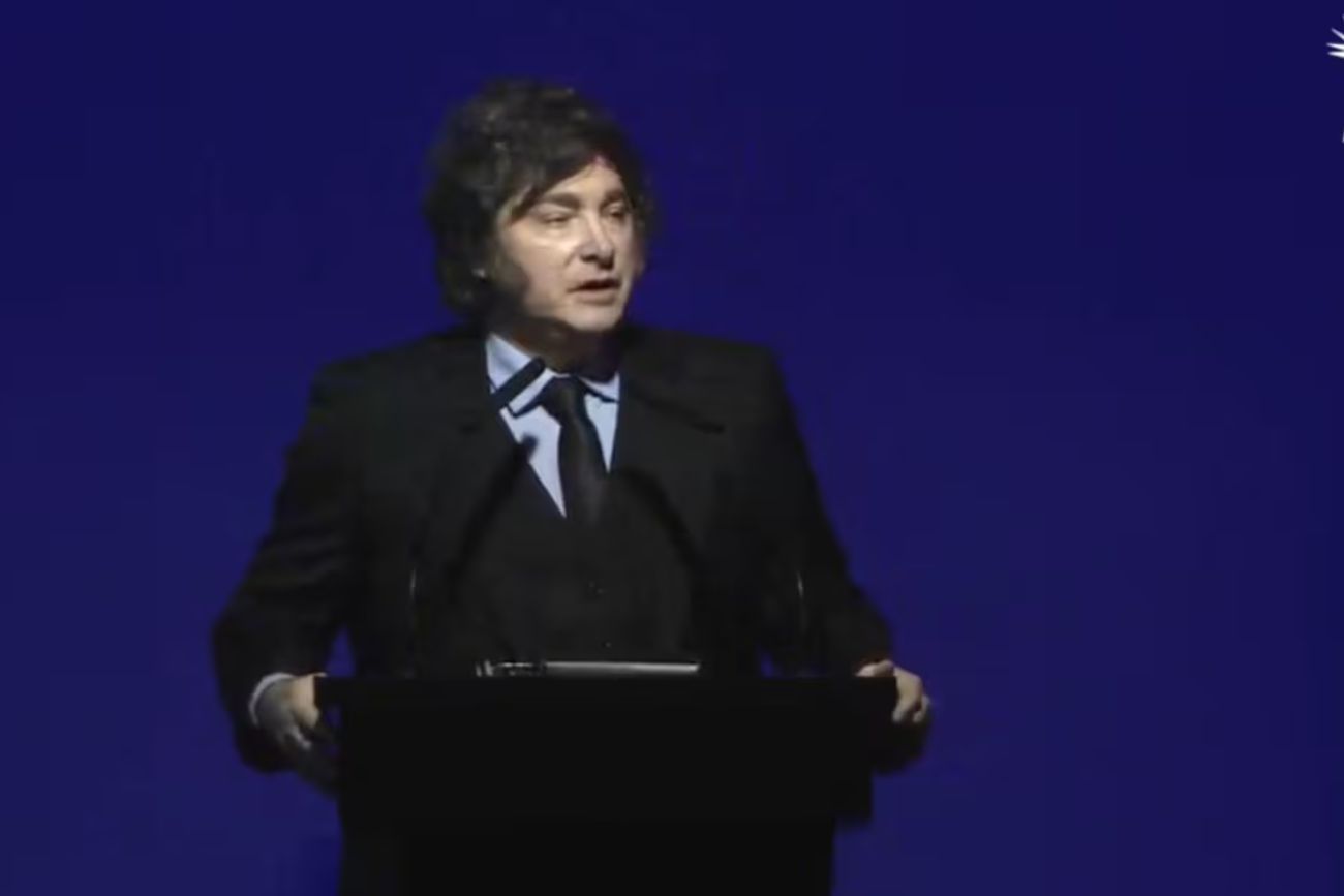 Milei presentó su nuevo vocero Adrián Ravier y destacó el crecimiento económico