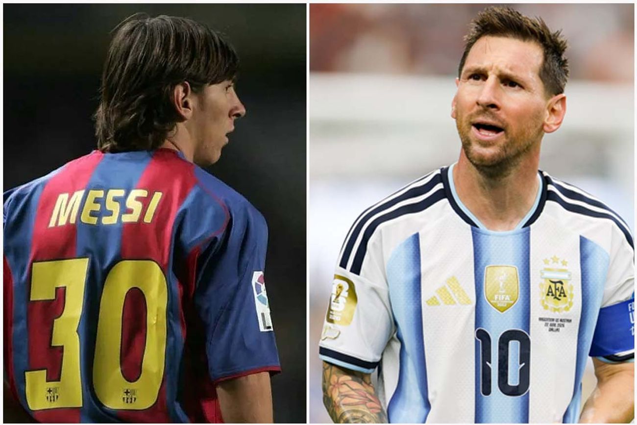 Messi, el hombre que fue el mejor en dos deportes distintos