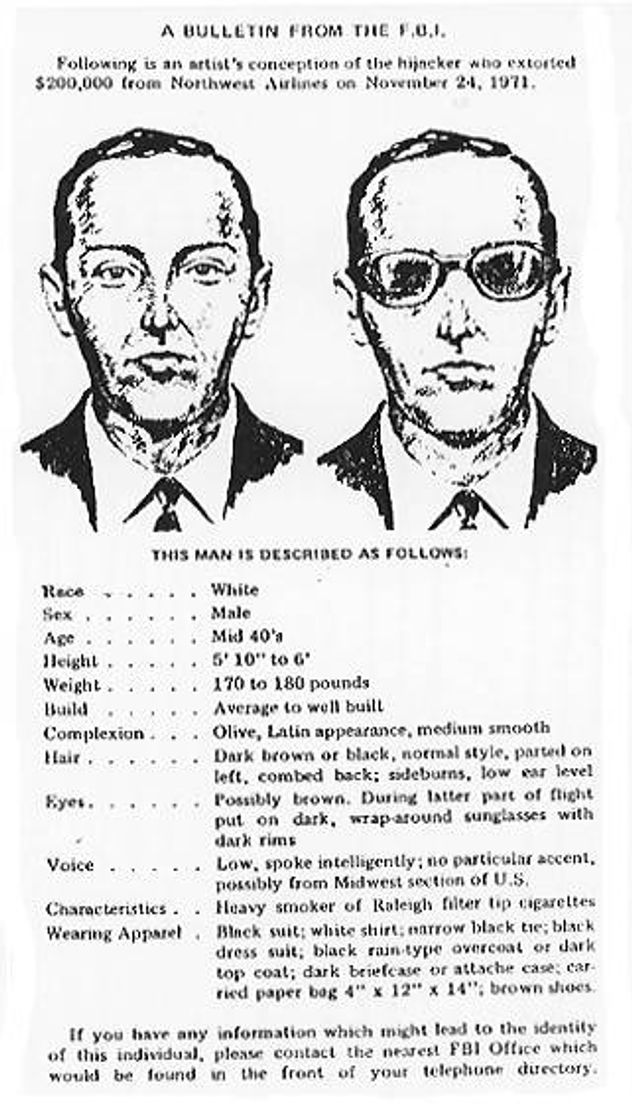 D. B. Cooper.