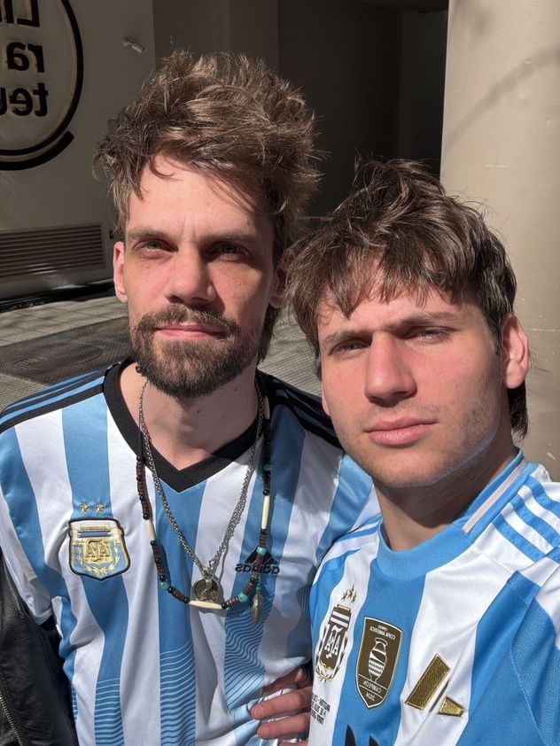 La despedida a Gaspi de parte de su hermano Federico en Instagram.