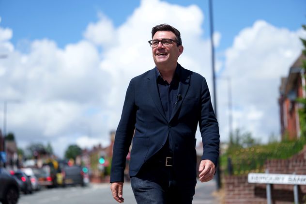 Andy Burnham, candidato a reemplazar a Starmer como primer ministro de Reino Unido.