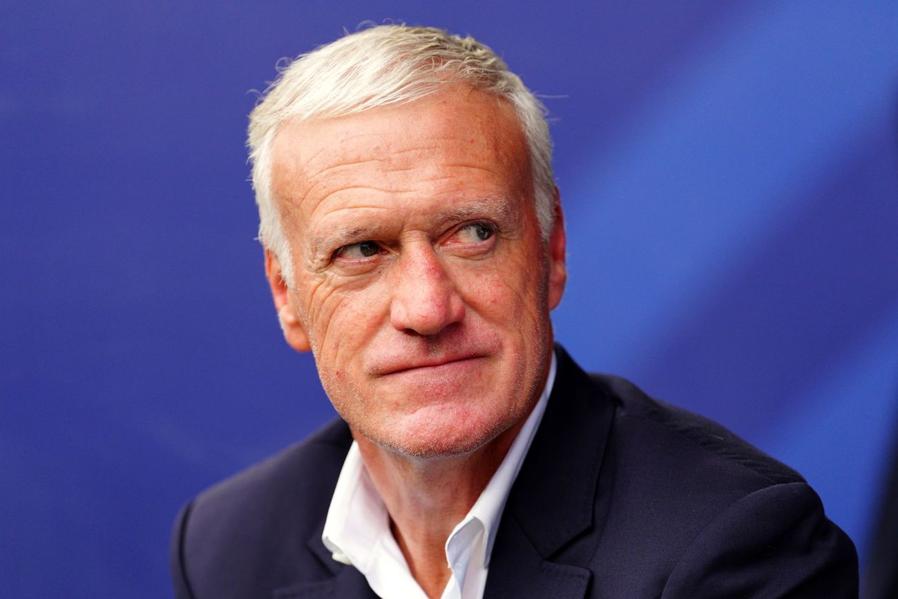 Didier Deschamps, entrenador de la selección de Francia.