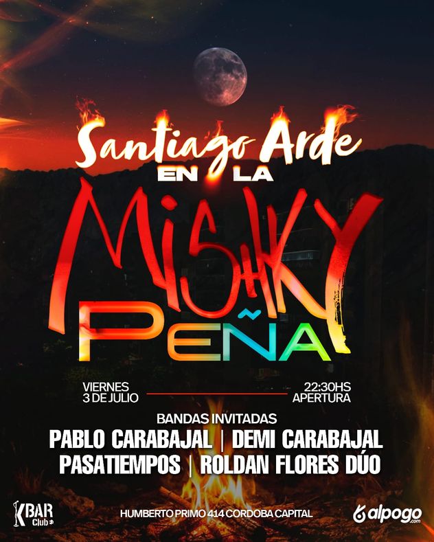 Peña santiagueña en Córdoba capital.