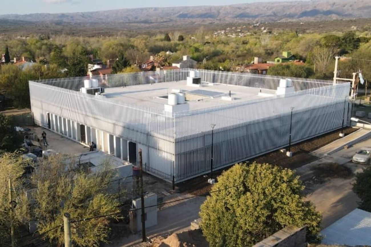 Sede de los Tribunales de Villa Cura Brochero, en el Valle de Traslasierra.