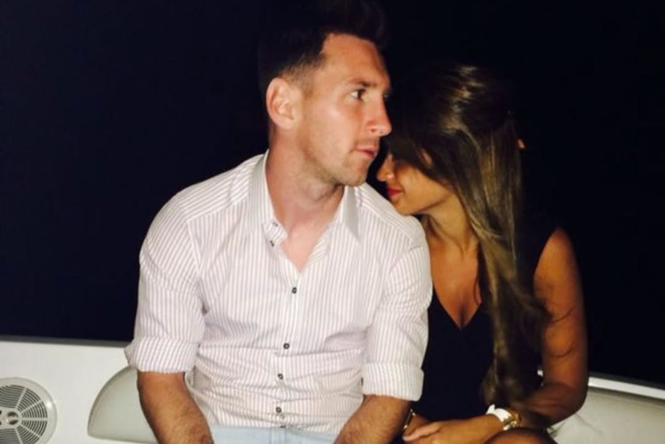 Las fotos que publicó Antonela Roccuzzo con Lionel Messi por su cumpleaños número 39 (Instagram de Antonela Roccuzzo)