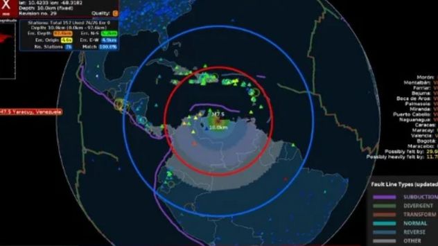 Terremoto Venezuela.