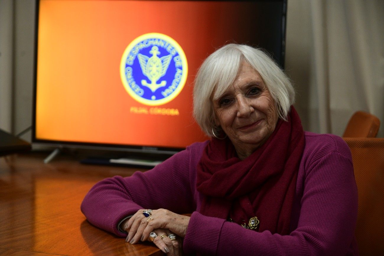 Josefina Ponte, presidenta del Centro de Despachante de Aduanas Córdoba. (Ramiro Pereyra)