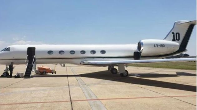 El Gulfstream V de Lionel Messi combina lujo, tecnología y detalles familiares pensados especialmente para el confort de Antonela Roccuzzo y sus hi