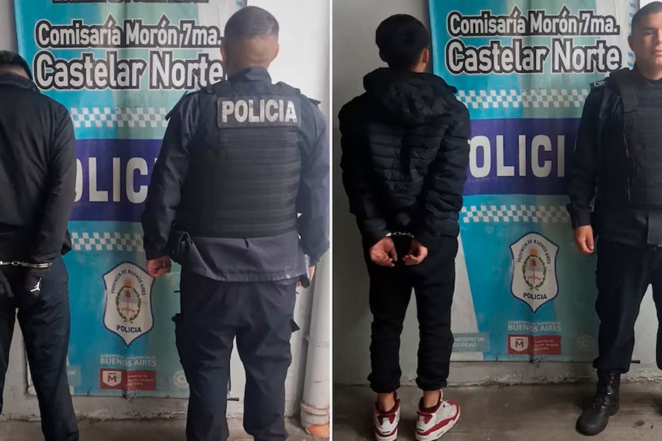 Inseguridad en Castelar: detuvieron a un adolescente chileno y a un joven tras asaltar a una mujer de 89 años
