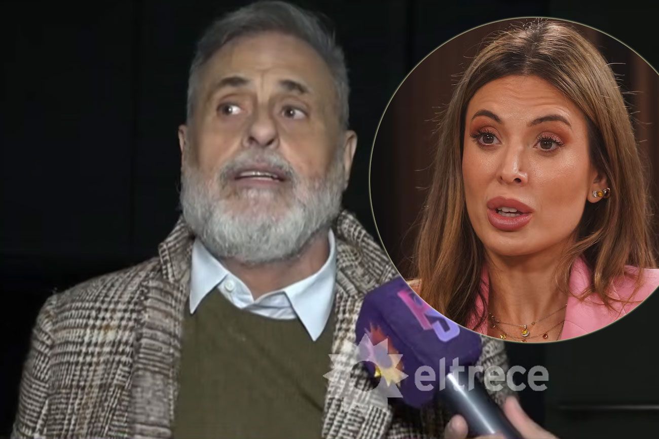 Jorge Rial y Jesica Cirio. Foto: captura pantalla.
