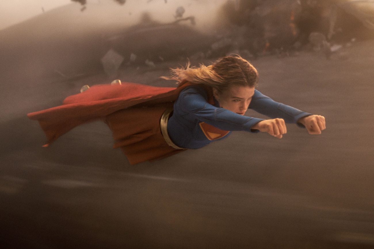 Milly Alcock en una escena de "Supergirl”. (Warner Bros. Pictures via AP)