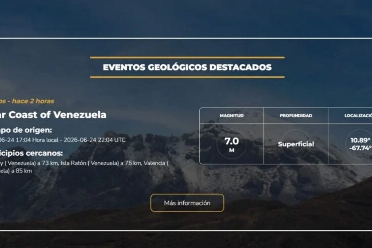 Terremoto Venezuela.