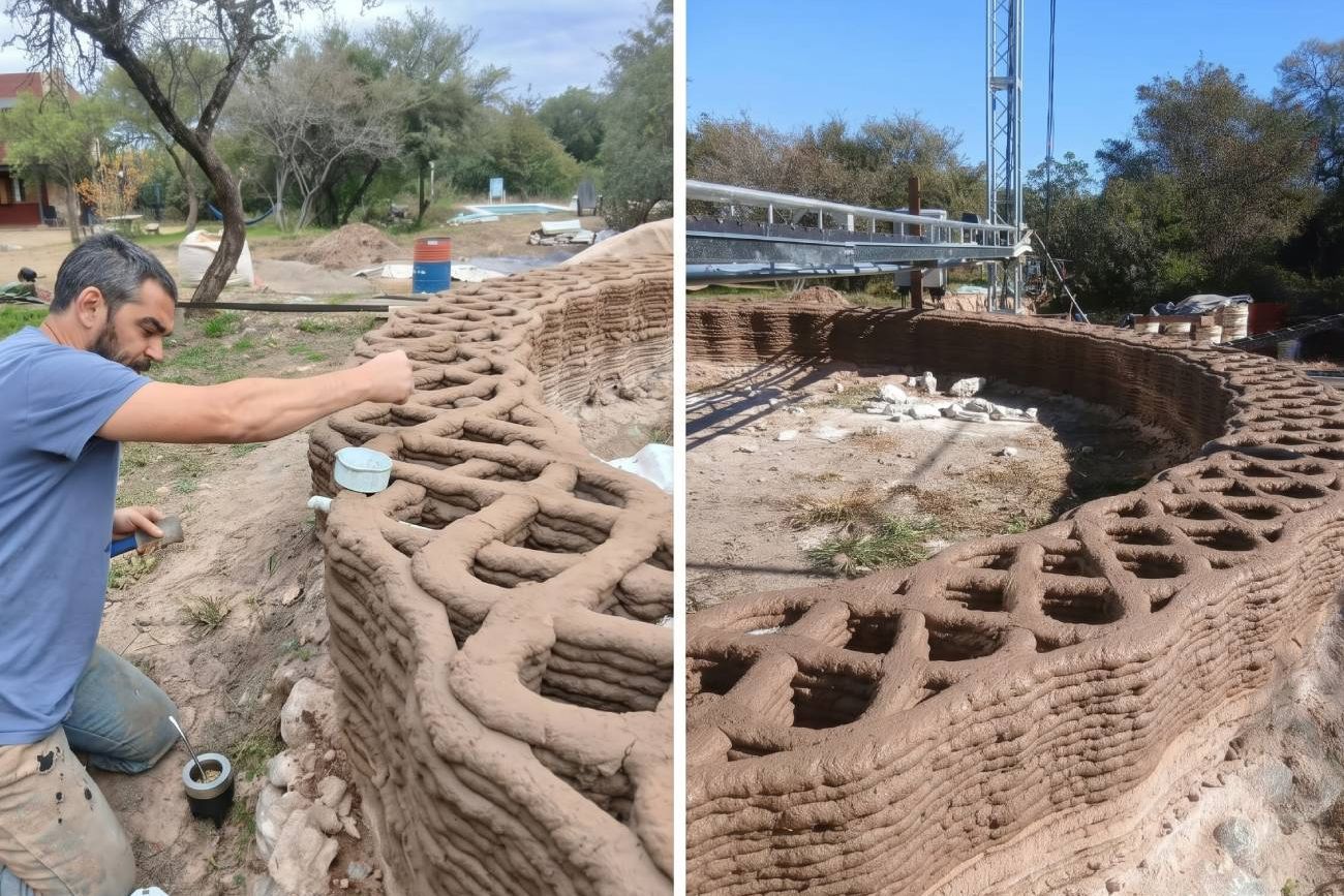 Así funciona Barrobot, construcciones en barro en 3D.