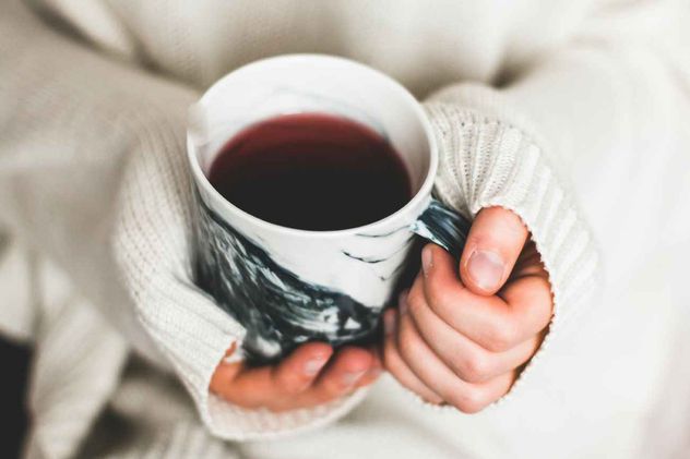 Té con limón y jengibre.