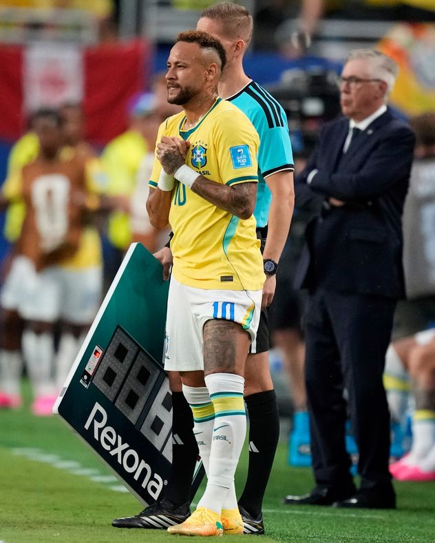 Neymar jugó los primeros minutos en el Mundial 2026. 