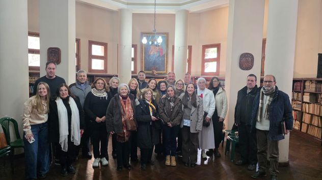 Reunión de referentes de la Iglesia y del sector de la discapacidad.