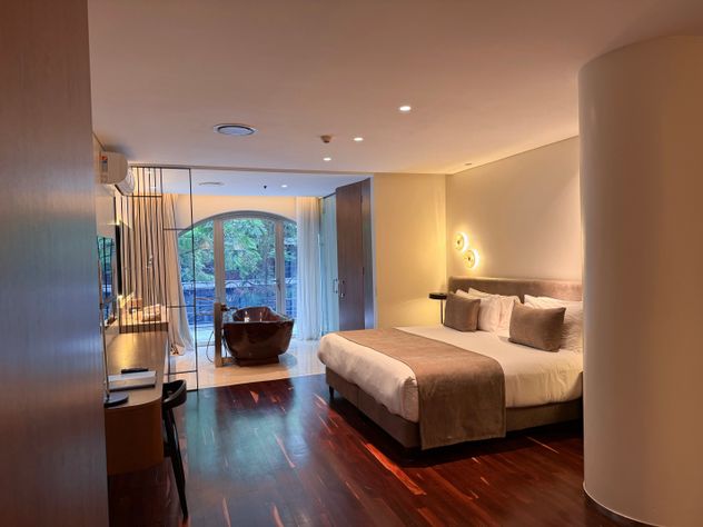 ALOJAMIENTO. El hotel Mio, una de las opciones de lujo en la zona.