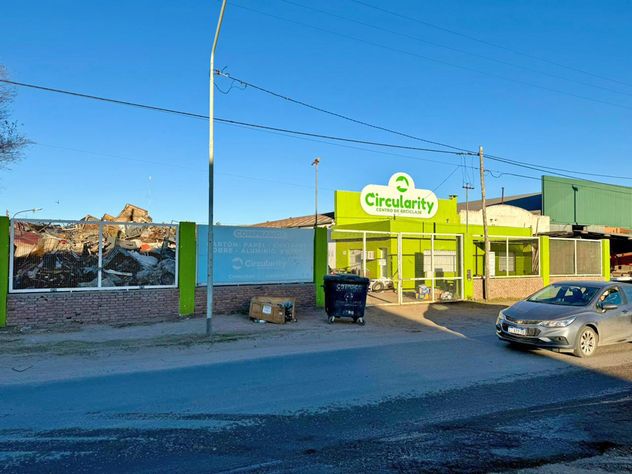 Río Cuarto. Planta de reciclaje donde se encontró material que generó alarma. 