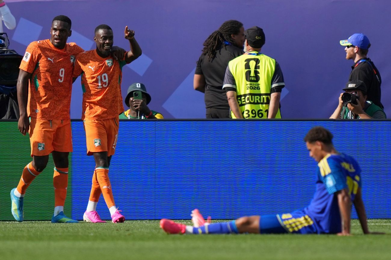 Costa de Marfil le ganó 2-0 a Curazao y se clasificó a los 16avos de final del Mundial