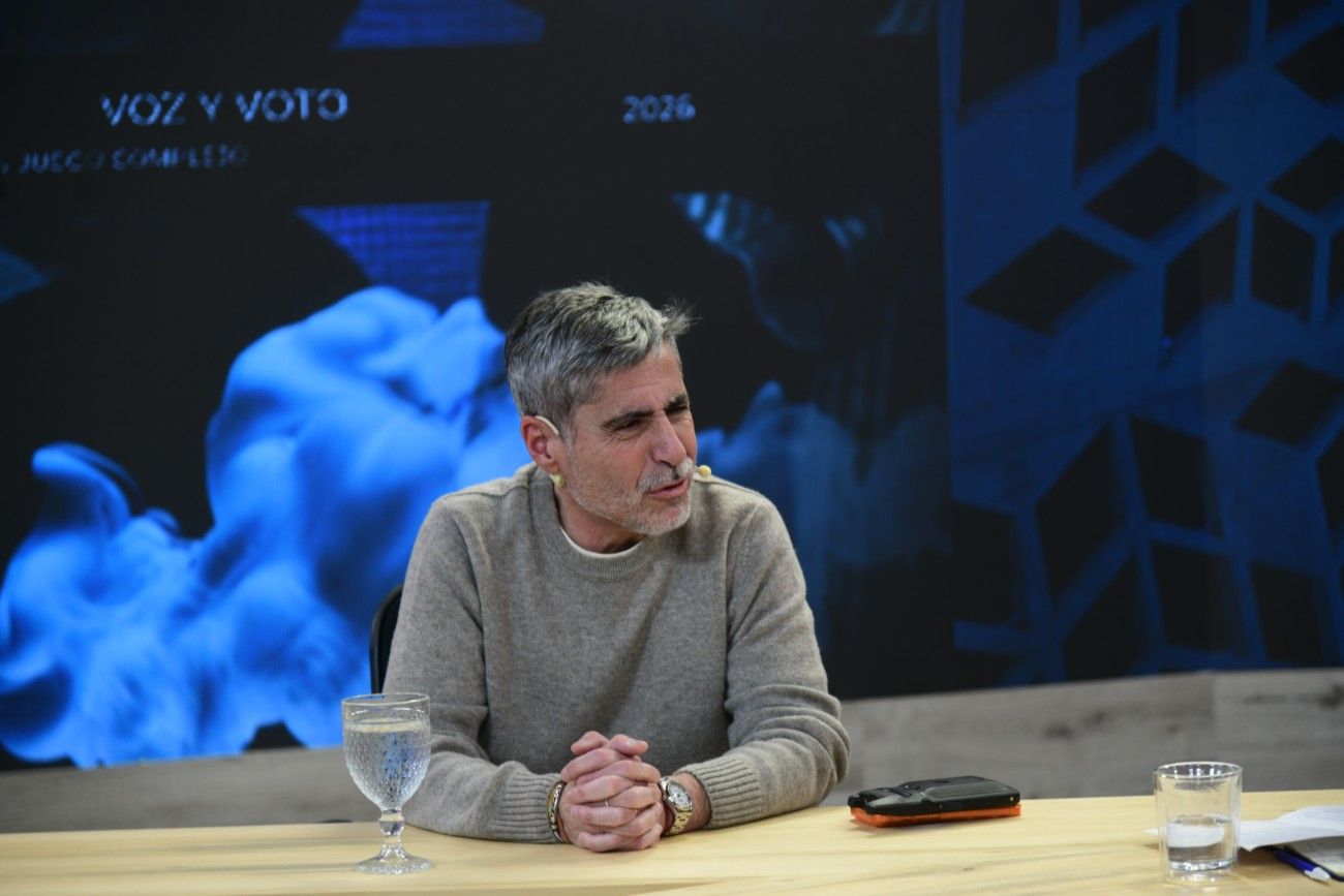 Juan Pablo Quinteros en Voz y Voto.