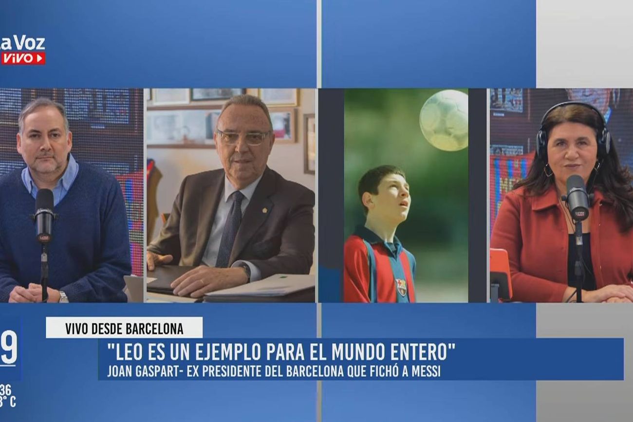 Joan Gaspar en La Voz en Vivo.
