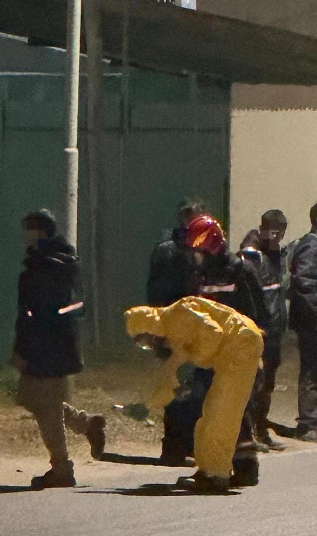 Secuestro del bloque y operativo en la empresa. (Policía)
