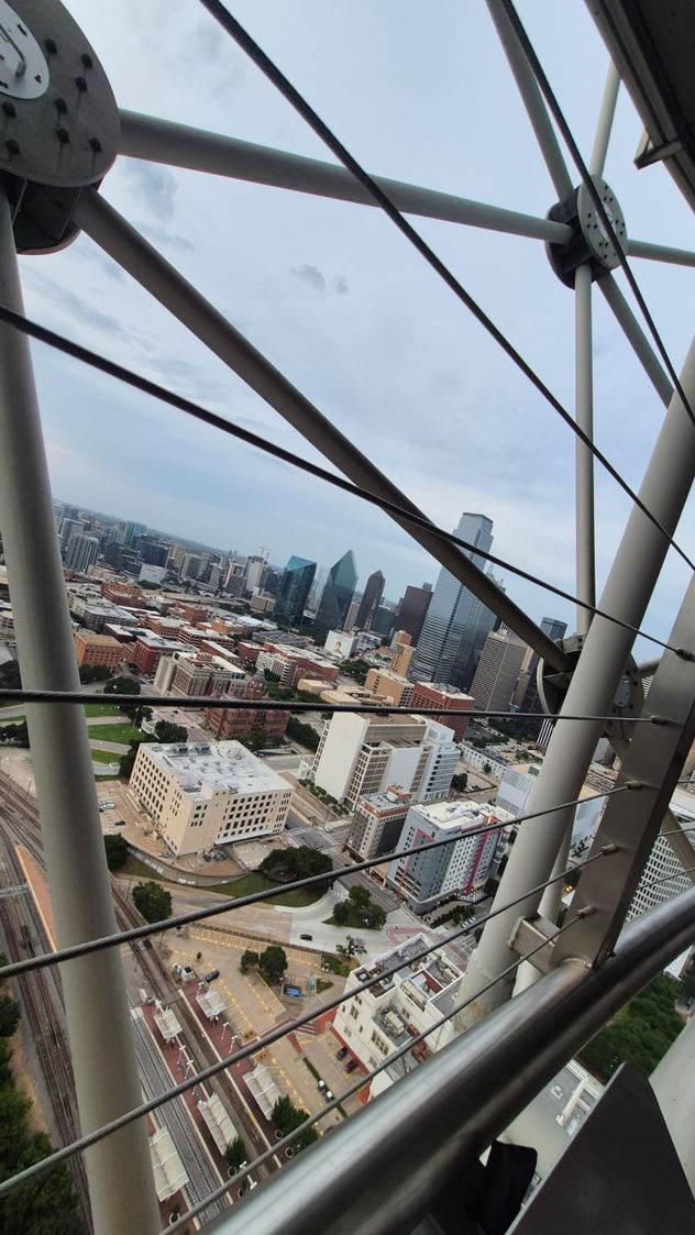 Dallas desde las alturas.
