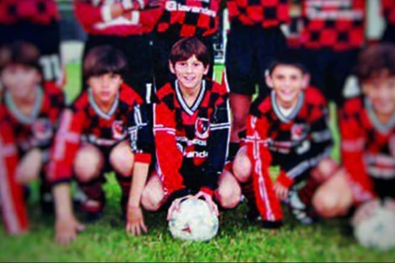 El paso de Lionel Messi por las inferiores de Newell`s.
