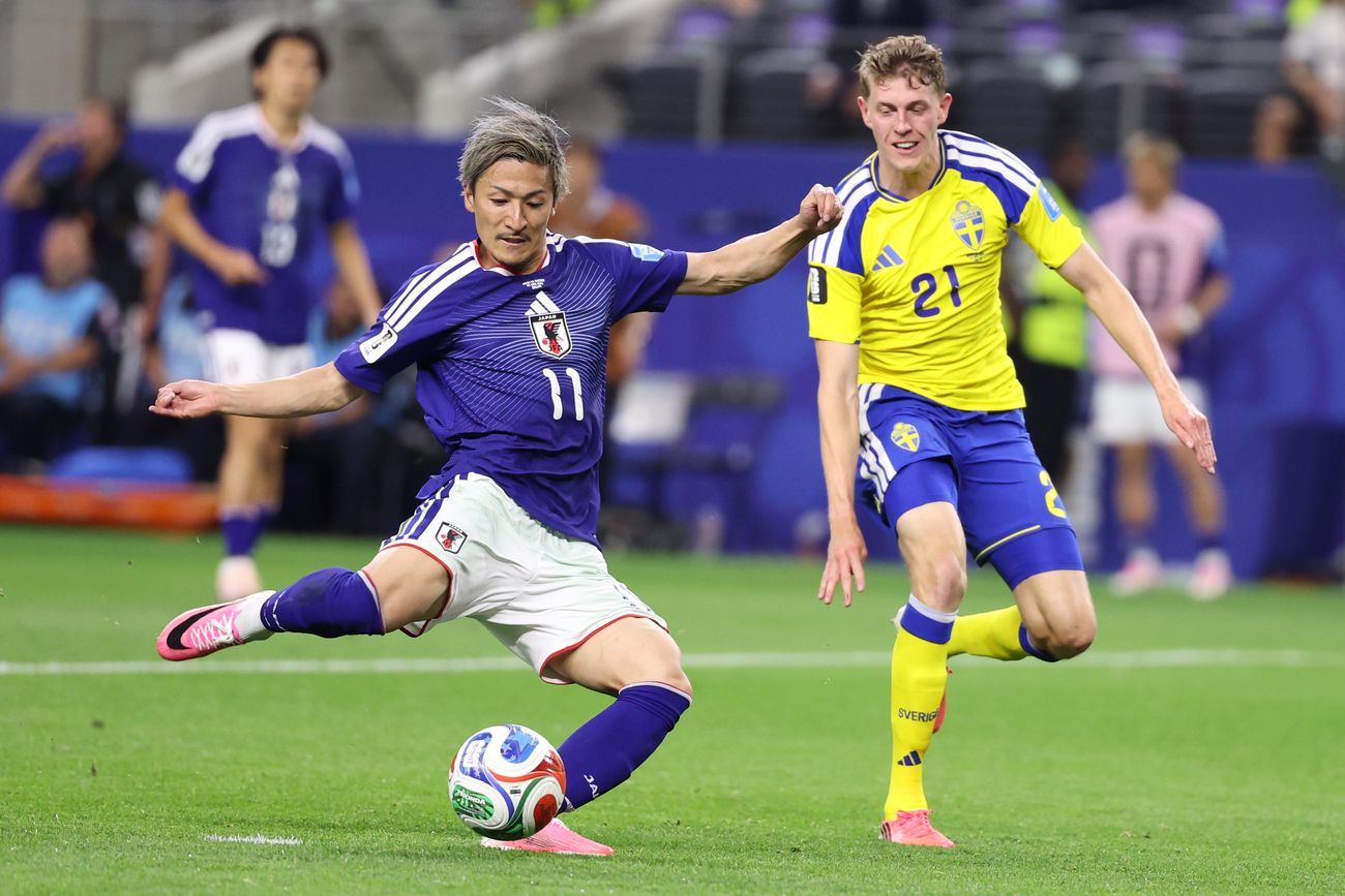Suecia y Japón se enfrentaron en Dallas por la tercera jornada del Grupo F del Mundial 2026. (AP)