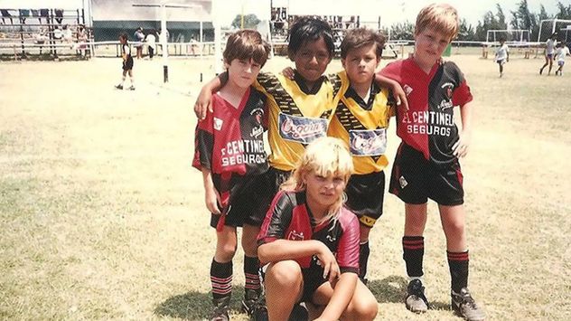 El paso de Lionel Messi por las inferiores de Newell`s.