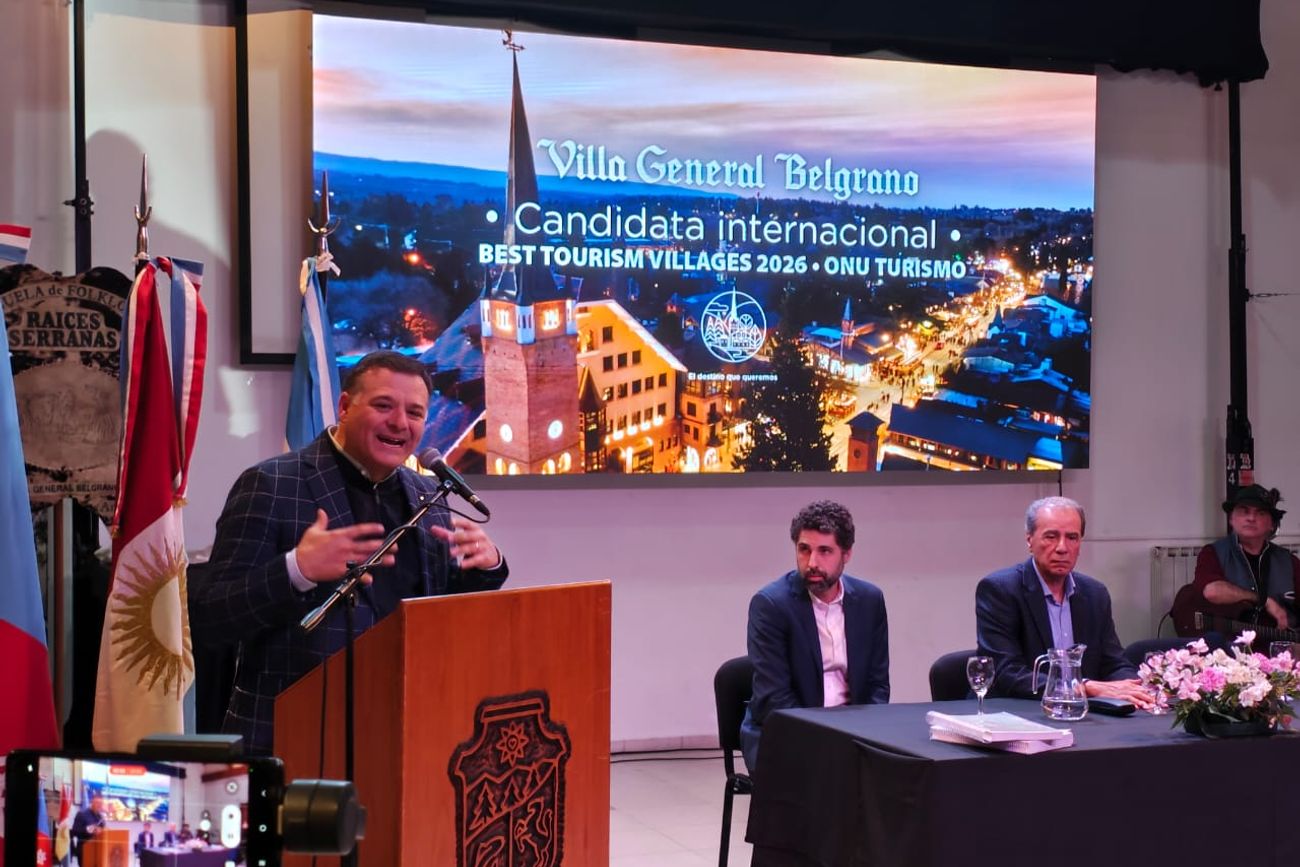 El acto, este jueves, en Villa General Belgrano, con la oficialización de la candidatura al premio internacional. Hay otros siete destinos argentinos seleccionados.